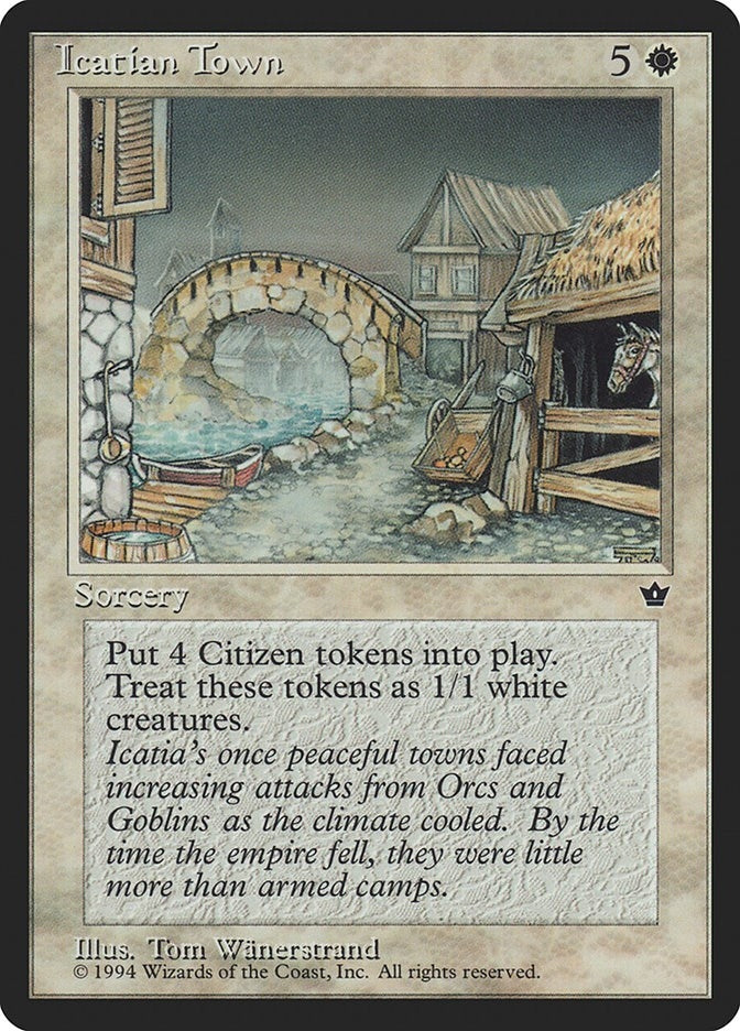 Image for Icatian Town - Magic: The Gathering