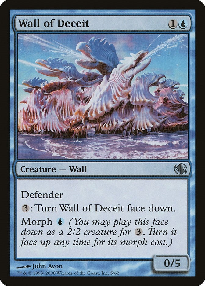 Image for Wall of Deceit (5) - Magic: The Gathering