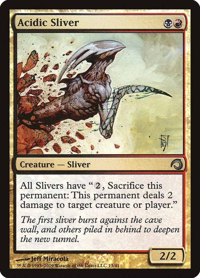 Image for Acidic Sliver (13) (PDS) - Magic: The Gathering
