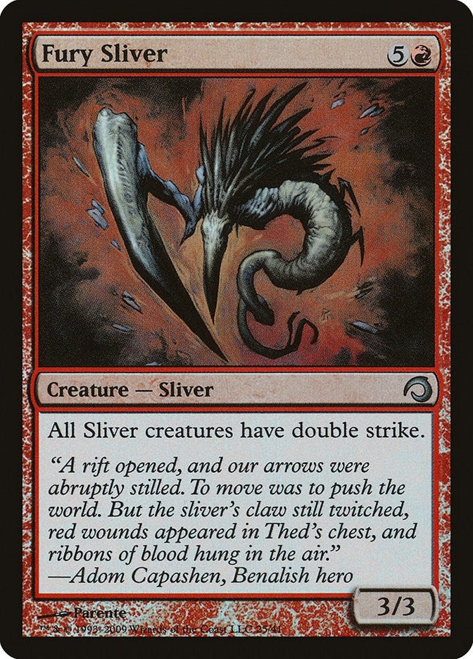 Image for Fury Sliver (25) - Magic: The Gathering