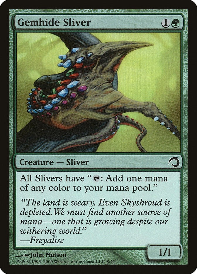 Image for Gemhide Sliver (8) - Magic: The Gathering