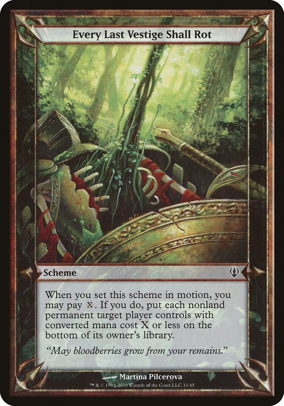 Image for Every Last Vestige Shall Rot (Archenemy) (OVER) - Magic: The Gathering