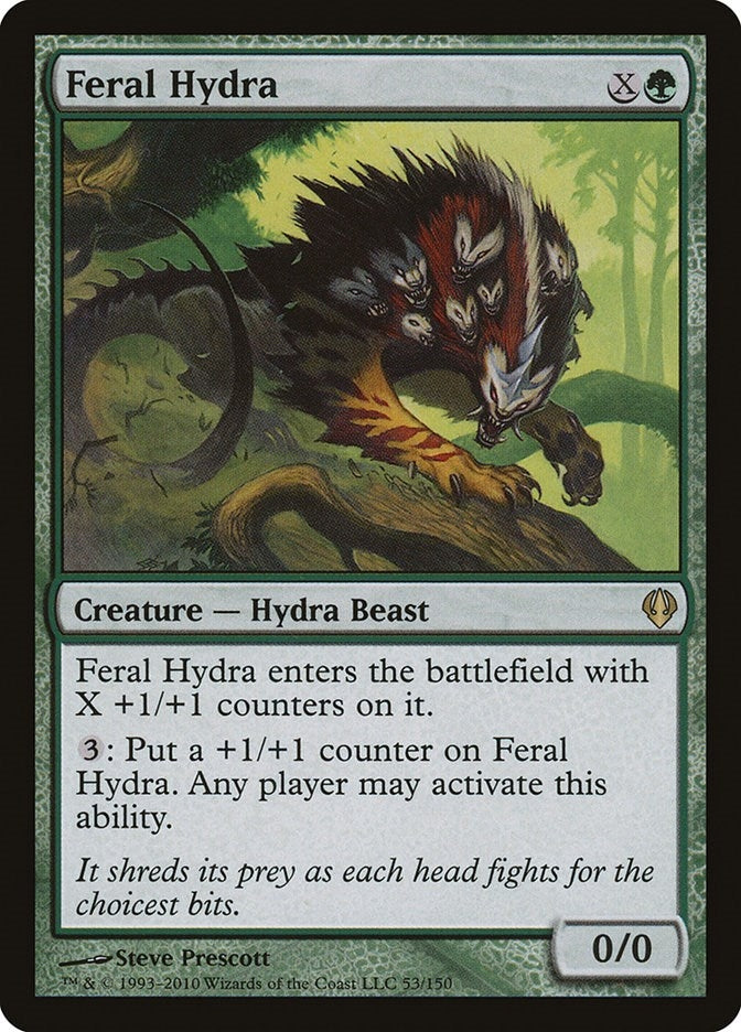 Image for Feral Hydra (53) (ARC) - Magic: The Gathering
