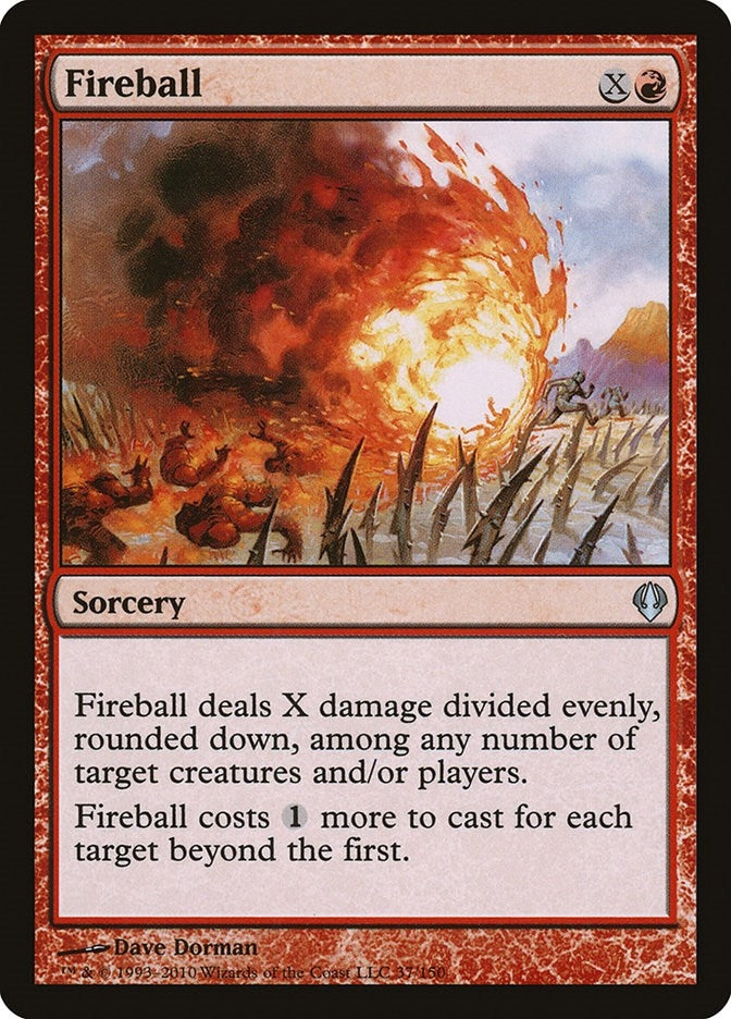 Image for Fireball (37) (ARC) - Magic: The Gathering