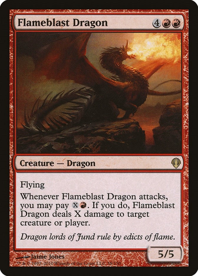 Image for Flameblast Dragon (38) (ARC) - Magic: The Gathering