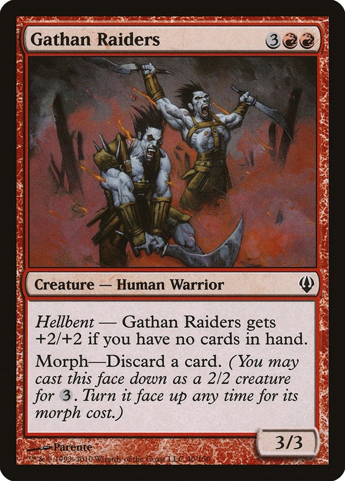 Image for Gathan Raiders (40) (ARC) - Magic: The Gathering