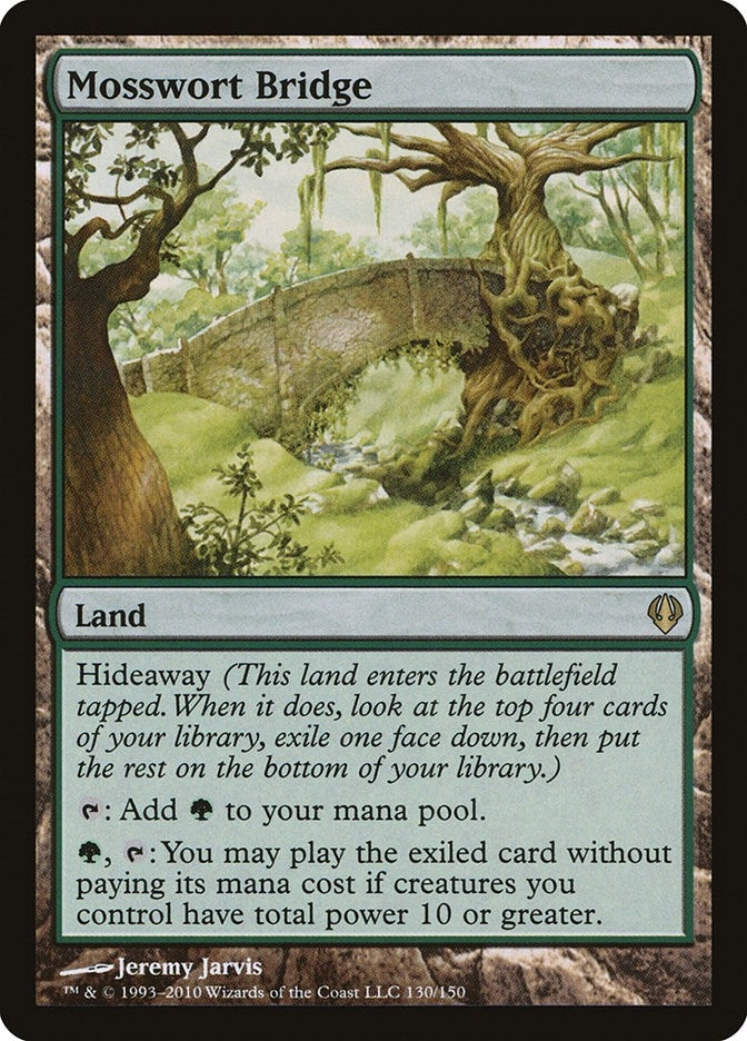 Image for Mosswort Bridge (130) (ARC) - Magic: The Gathering