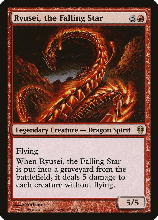Image for Ryusei, the Falling Star (45) - Magic: The Gathering