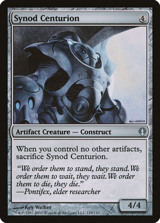 Image for Synod Centurion (119) - Magic: The Gathering