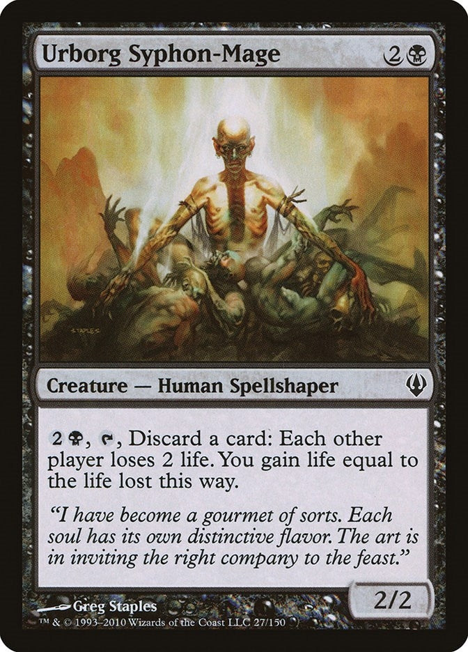 Image for Urborg Syphon-Mage (27) - Magic: The Gathering