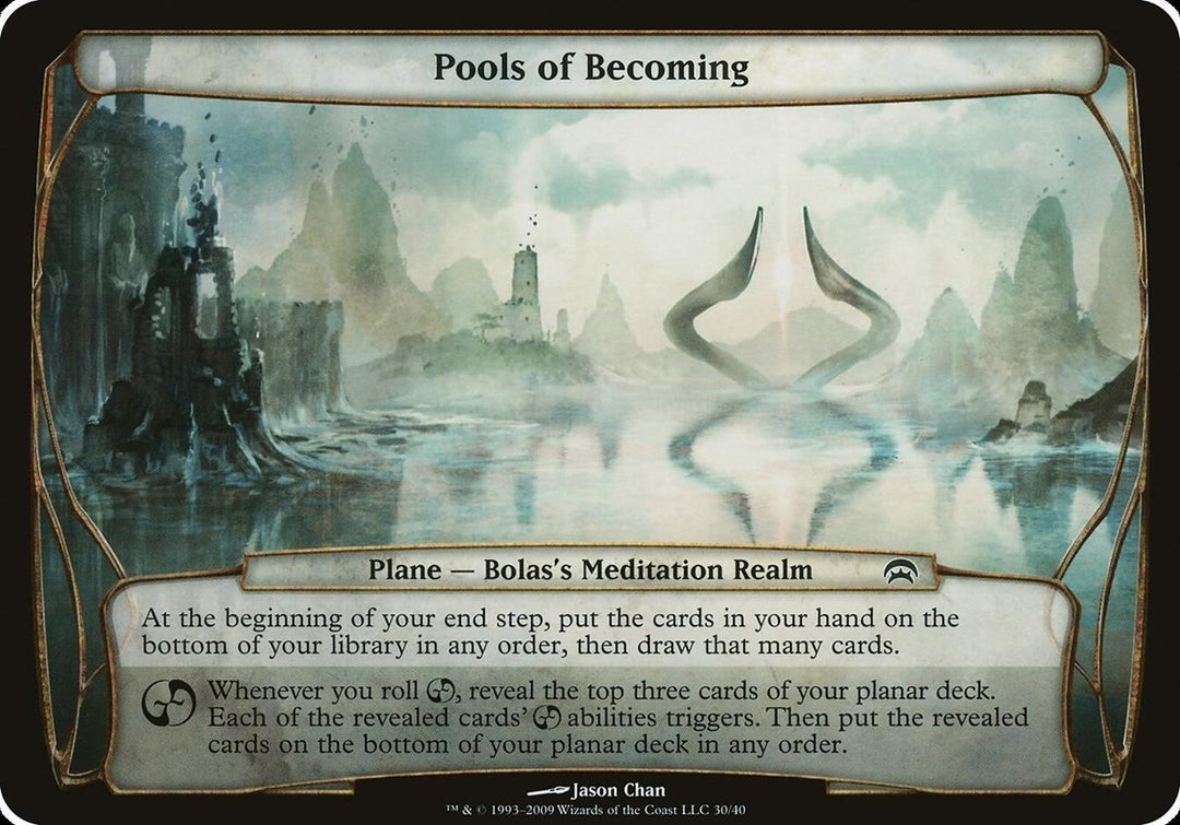 Image for Pools of Becoming (Planechase) (OVER) - Magic: The Gathering