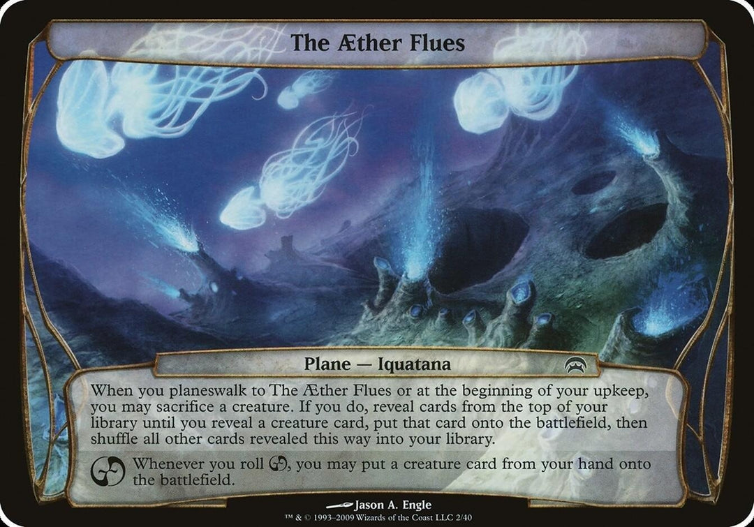 Image for The Aether Flues (Planechase) (OVER) - Magic: The Gathering