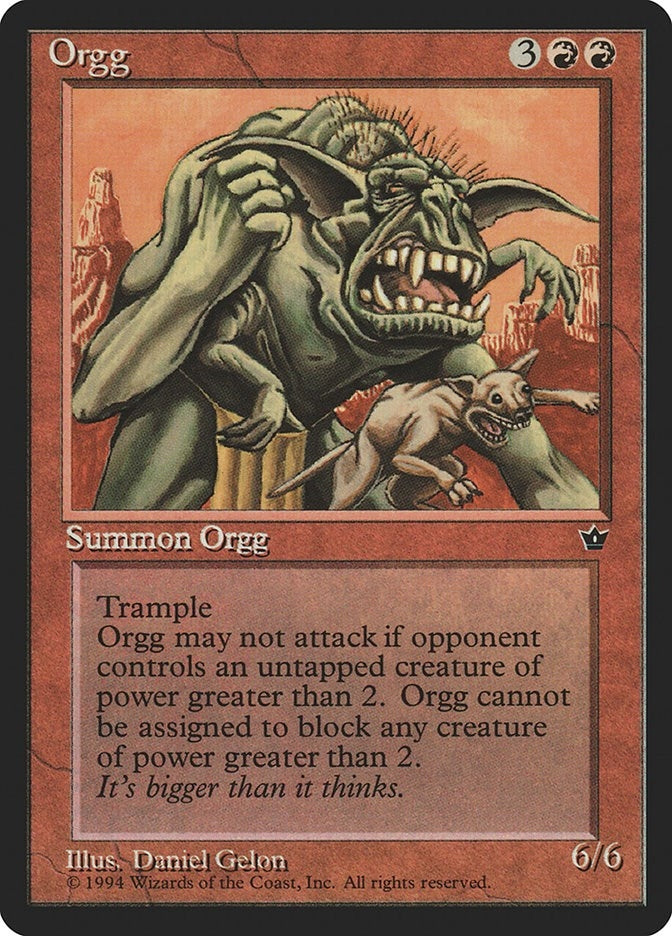 Image for Orgg - Magic: The Gathering