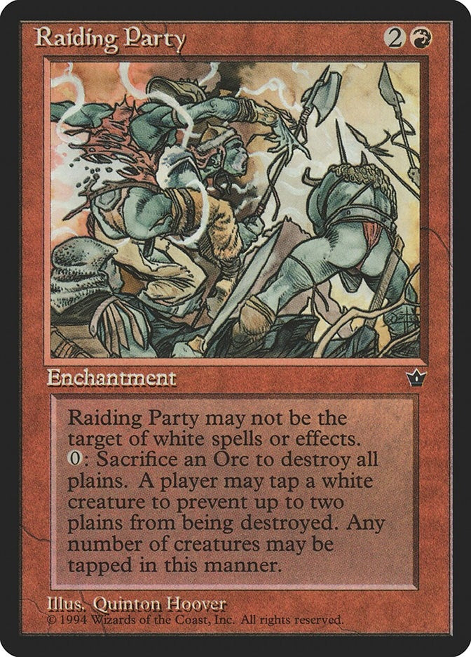 Image for Raiding Party - Magic: The Gathering