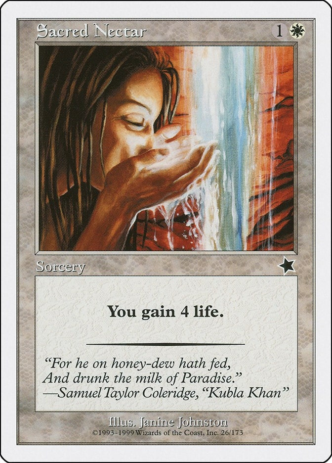 Image for Sacred Nectar (26) - Magic: The Gathering