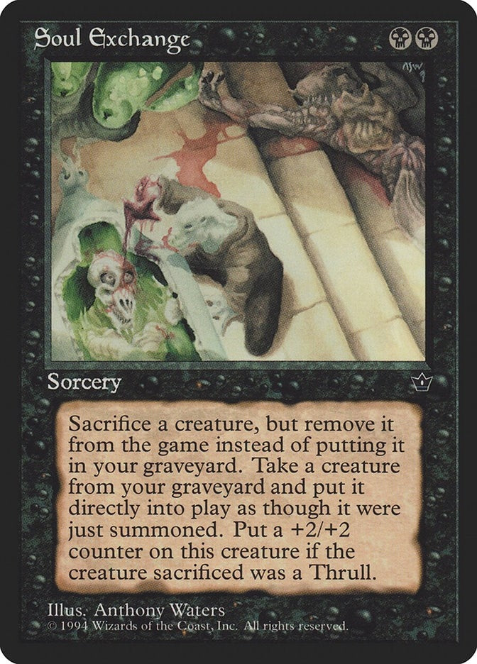 Image for Soul Exchange - Magic: The Gathering
