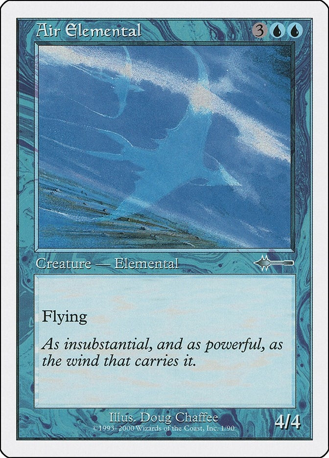 Image for Air Elemental (1) (BTD) - Magic: The Gathering