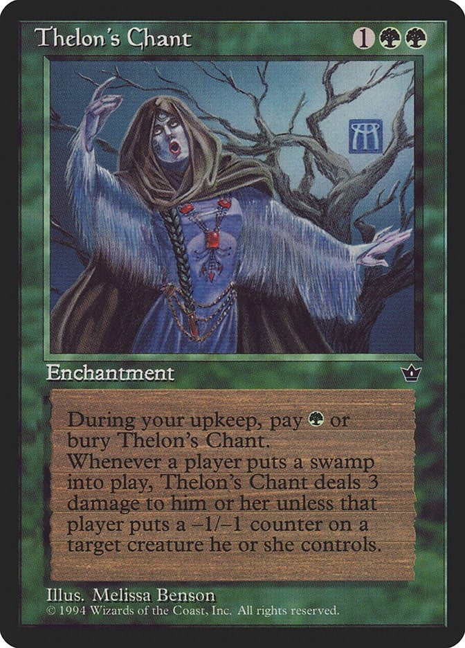 Image for Thelon's Chant - Magic: The Gathering