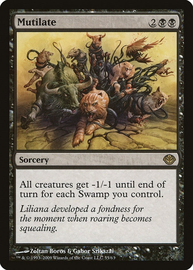 Image for Mutilate (55) (DDD) - Magic: The Gathering