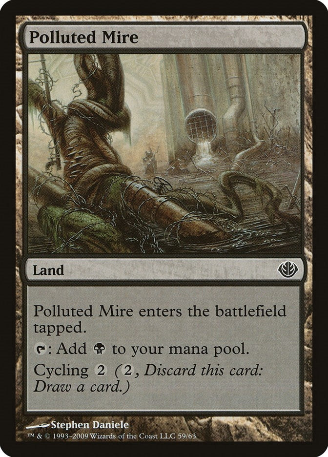 Image for Polluted Mire (59) (DDD) - Magic: The Gathering