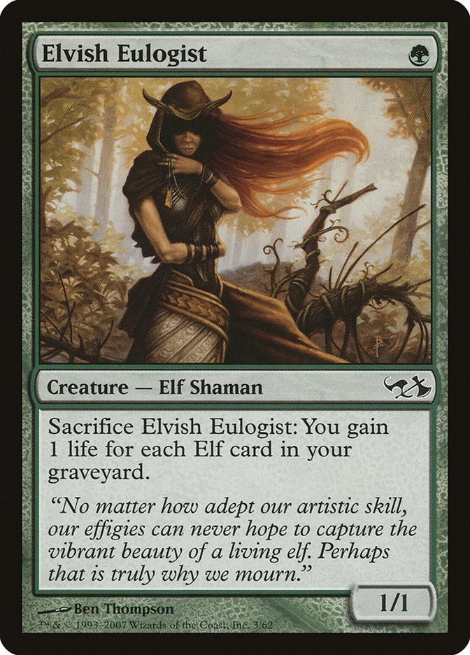 Image for Elvish Eulogist (3) - Magic: The Gathering