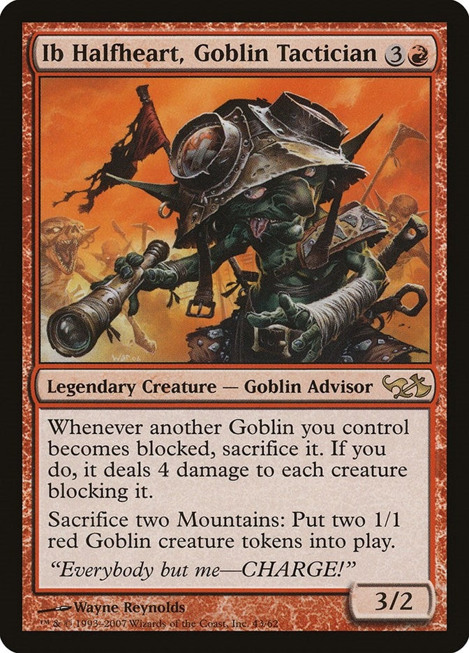 Image for Ib Halfheart, Goblin Tactician (43) - Magic: The Gathering