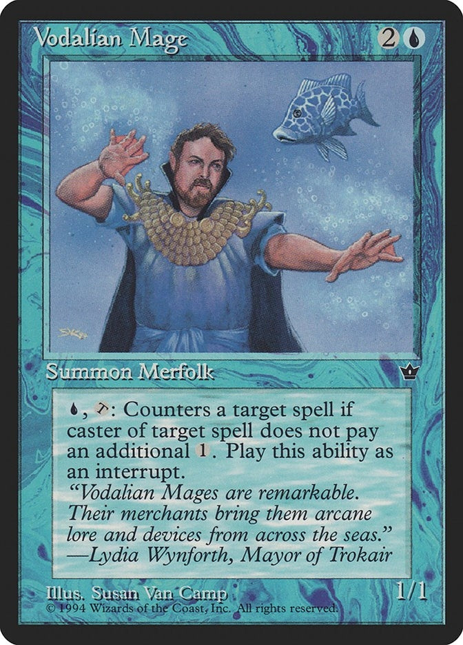 Image for Vodalian Mage (Van Camp) - Magic: The Gathering