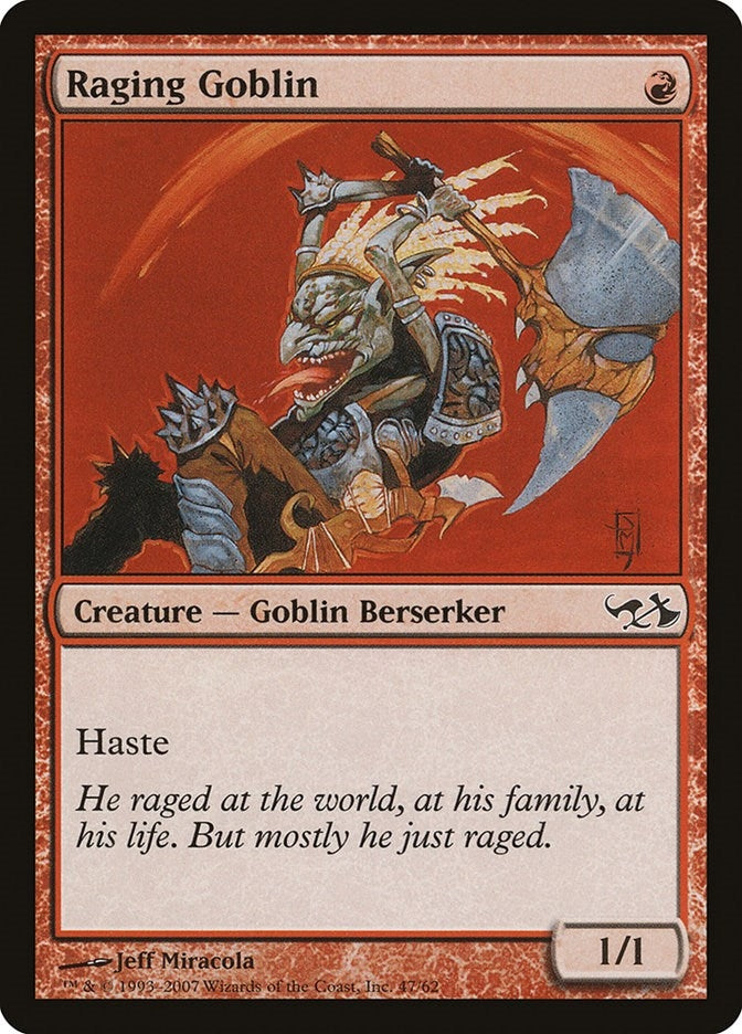 Image for Raging Goblin (47) - Magic: The Gathering
