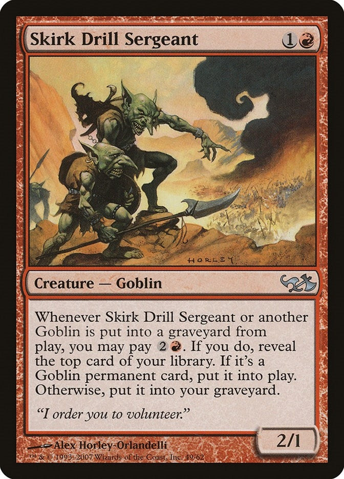Image for Skirk Drill Sergeant (49) - Magic: The Gathering