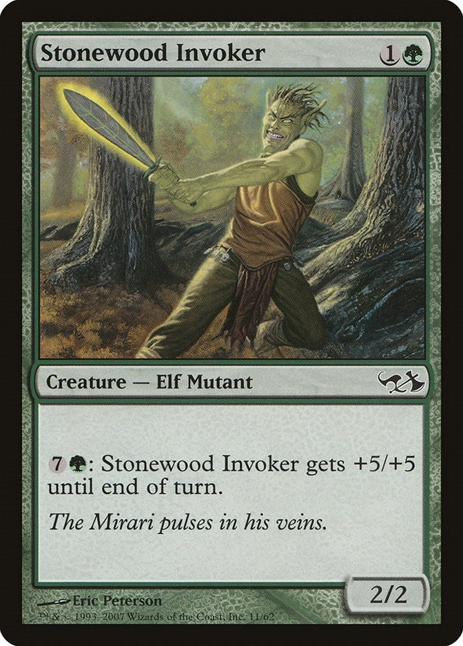 Image for Stonewood Invoker (11) - Magic: The Gathering