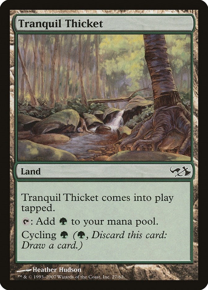 Image for Tranquil Thicket (27) - Magic: The Gathering