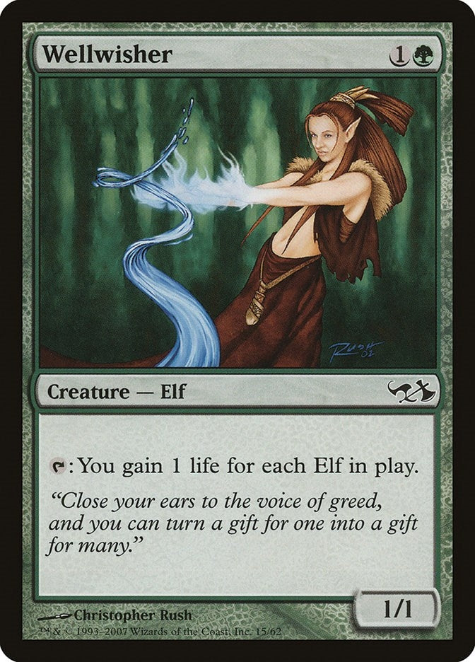 Image for Wellwisher (15) - Magic: The Gathering