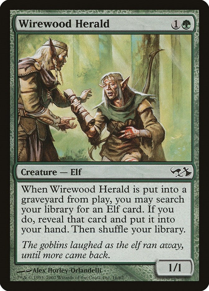 Image for Wirewood Herald (16) - Magic: The Gathering