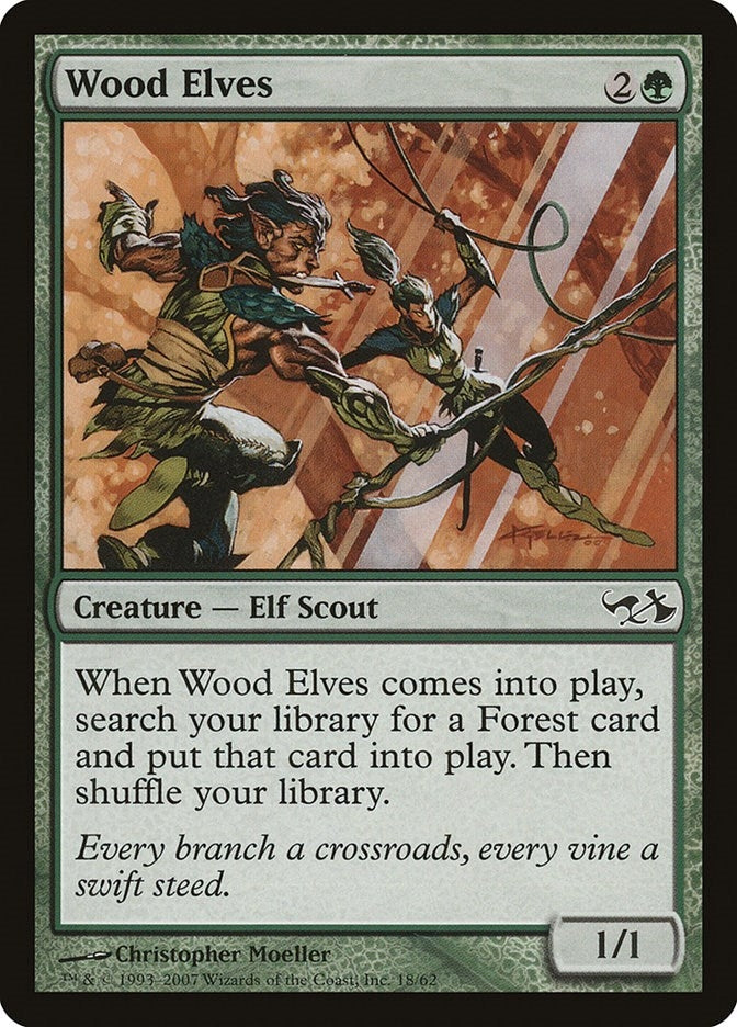 Image for Wood Elves (18) - Magic: The Gathering