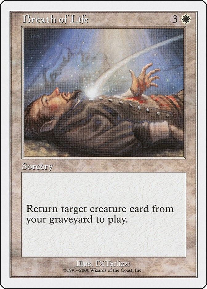 Image for Breath of Life - Magic: The Gathering