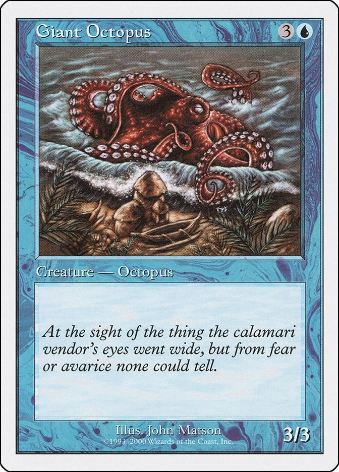 Image for Giant Octopus - Magic: The Gathering