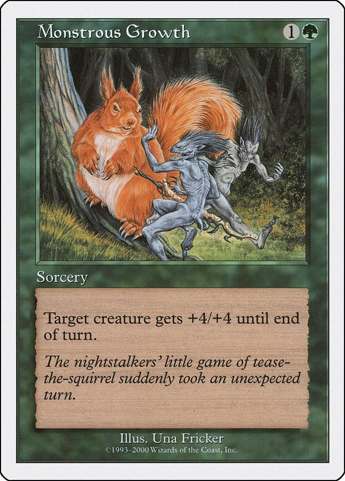Image for Monstrous Growth - Magic: The Gathering