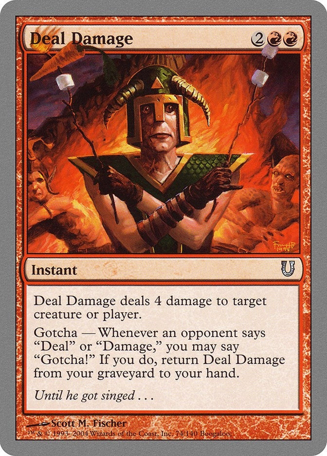 Image for Deal Damage (74) - Magic: The Gathering