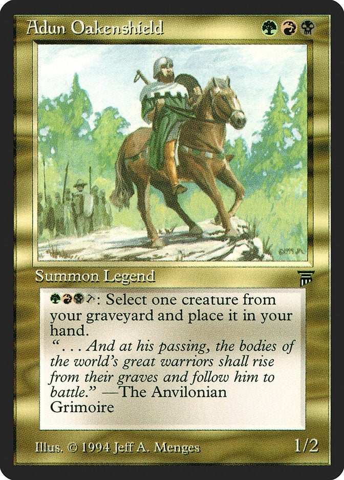 Image for Adun Oakenshield (LEG) - Magic: The Gathering