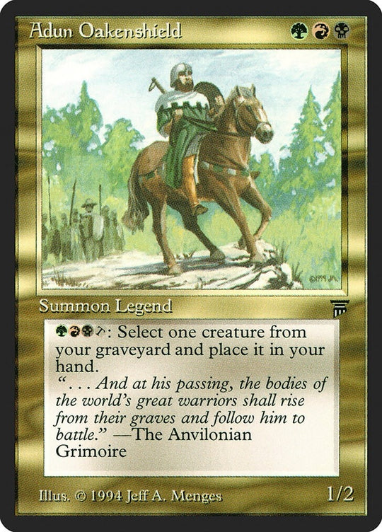 Image for Adun Oakenshield (LEG) - Magic: The Gathering