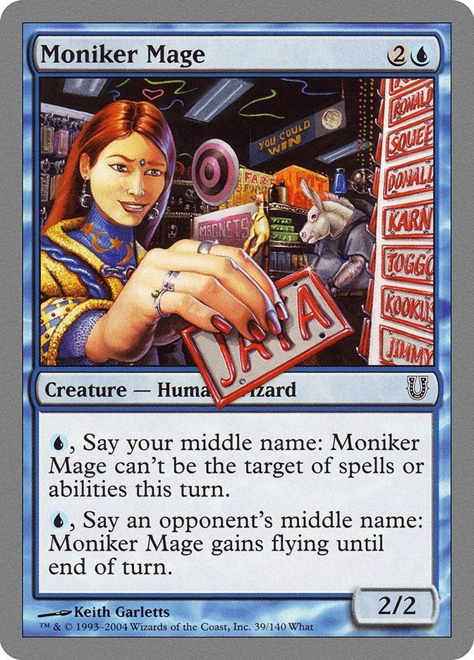 Image for Moniker Mage (39) - Magic: The Gathering