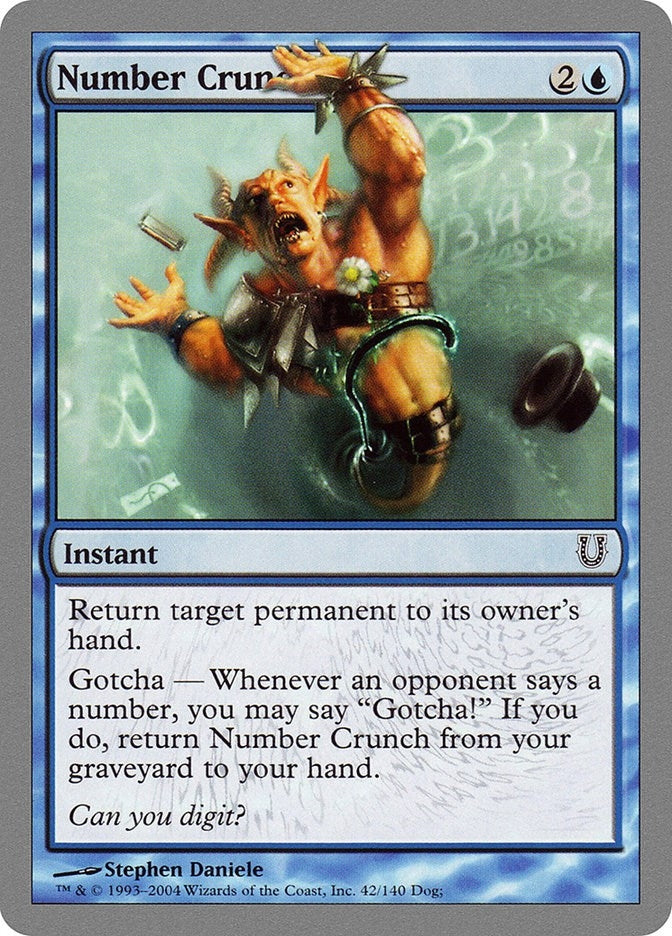 Image for Number Crunch (42) - Magic: The Gathering