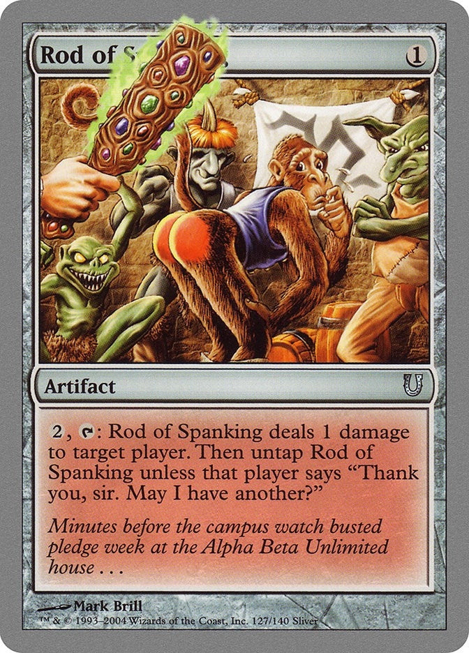 Image for Rod of Spanking (127) - Magic: The Gathering