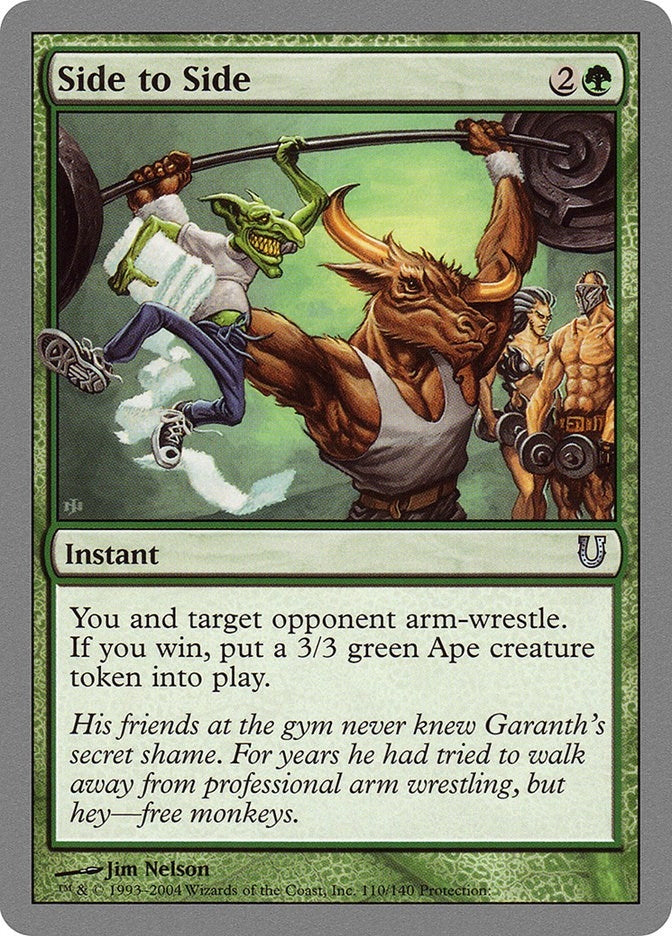 Image for Side to Side (110) - Magic: The Gathering