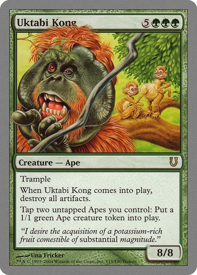 Image for Uktabi Kong (115) - Magic: The Gathering