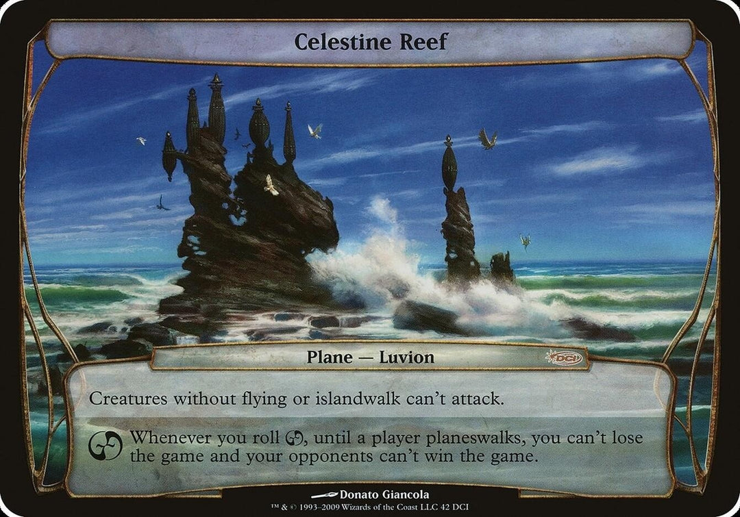 Image for Celestine Reef (Prerelease Promo) (42) (OVER) - Magic: The Gathering
