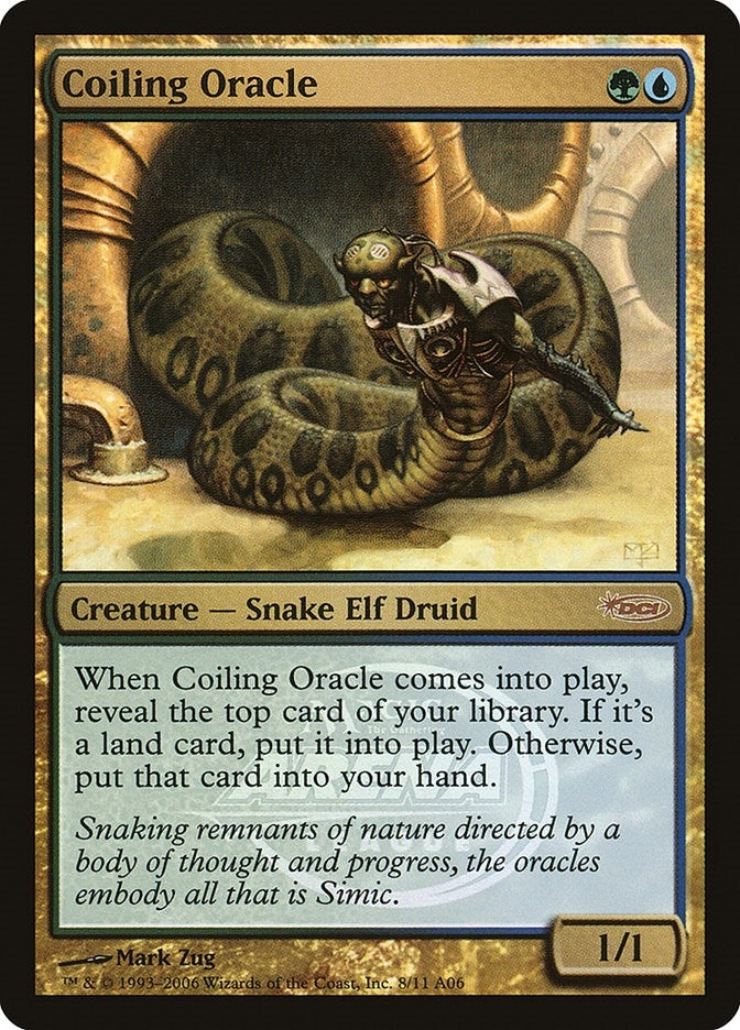 Image for Coiling Oracle (8) - Magic: The Gathering