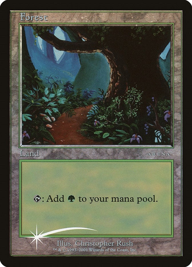 Image for Forest (2001 Beta) - Magic: The Gathering