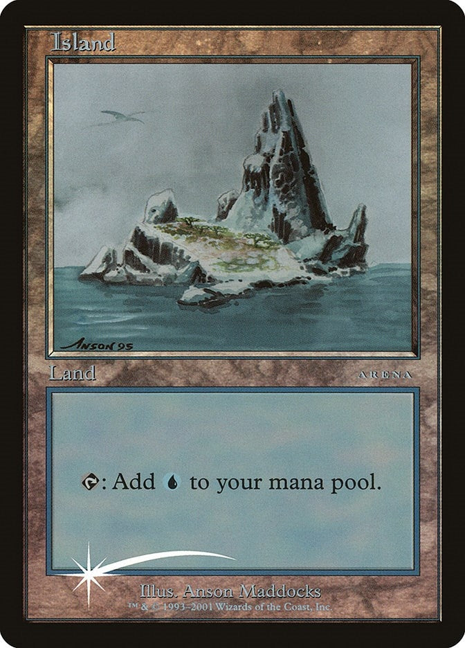 Image for Island (2001) - Magic: The Gathering
