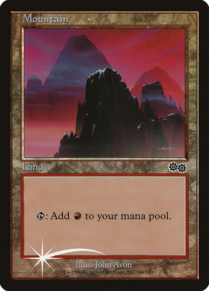 Image for Mountain (1999) - Magic: The Gathering